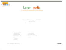 Tablet Screenshot of laverdapedia.com